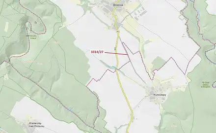 Dražba pozemku 86 m², Březník