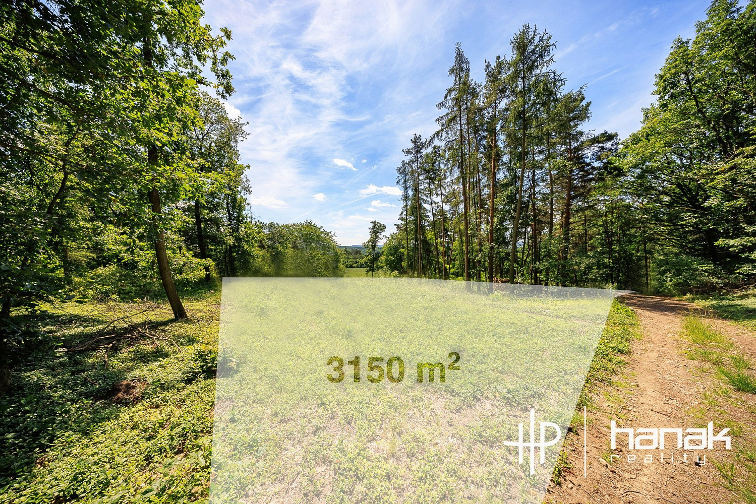 Prodej stavebního pozemku 3 150 m² – fotografie 4