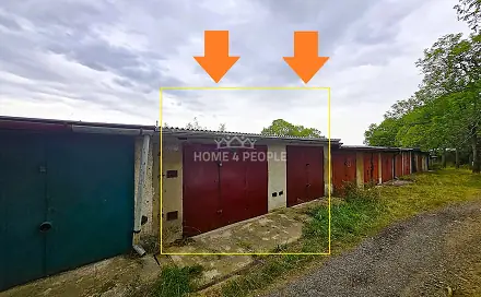 Prodej garáže 46 m, Anenská, Příbram, Anenská, Příbram - Příbram IV