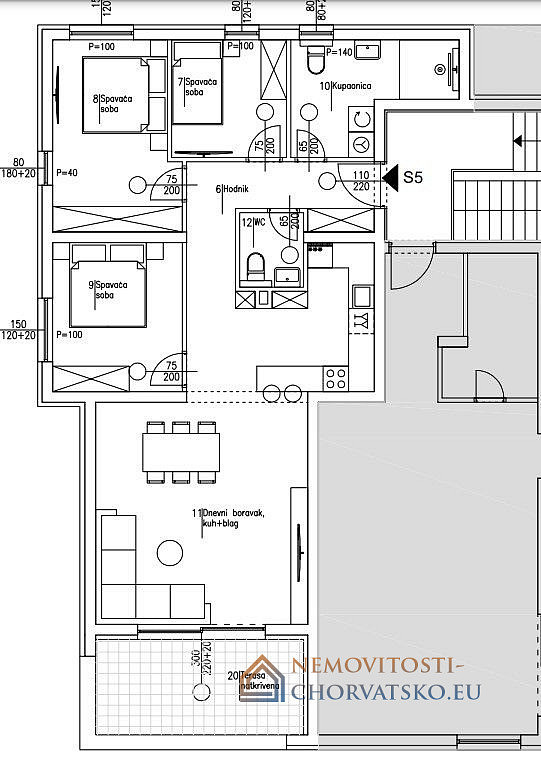 Prodej bytu 2+kk 96 m² - Widok 2