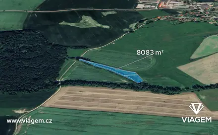 Prodej pole 6 062 m², Kestřany, okres Písek