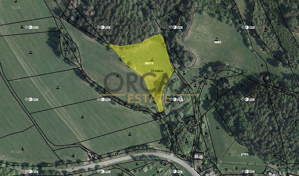 Prodej louky 3 133 m², Malé Svatoňovice – náhled fotky 2