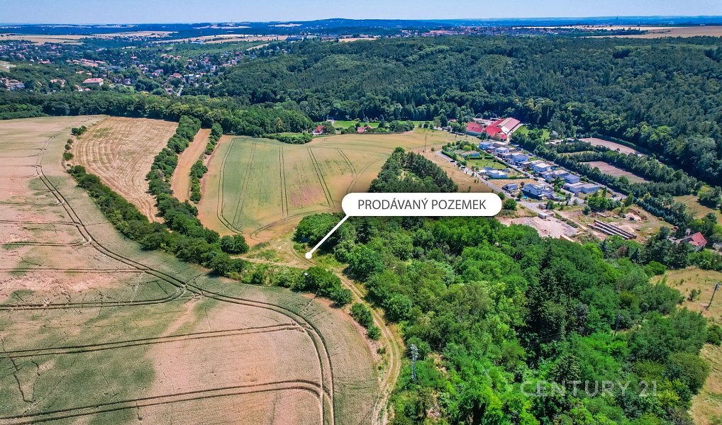 Prodej pole 1 495 m², Statenice – náhled fotky 2