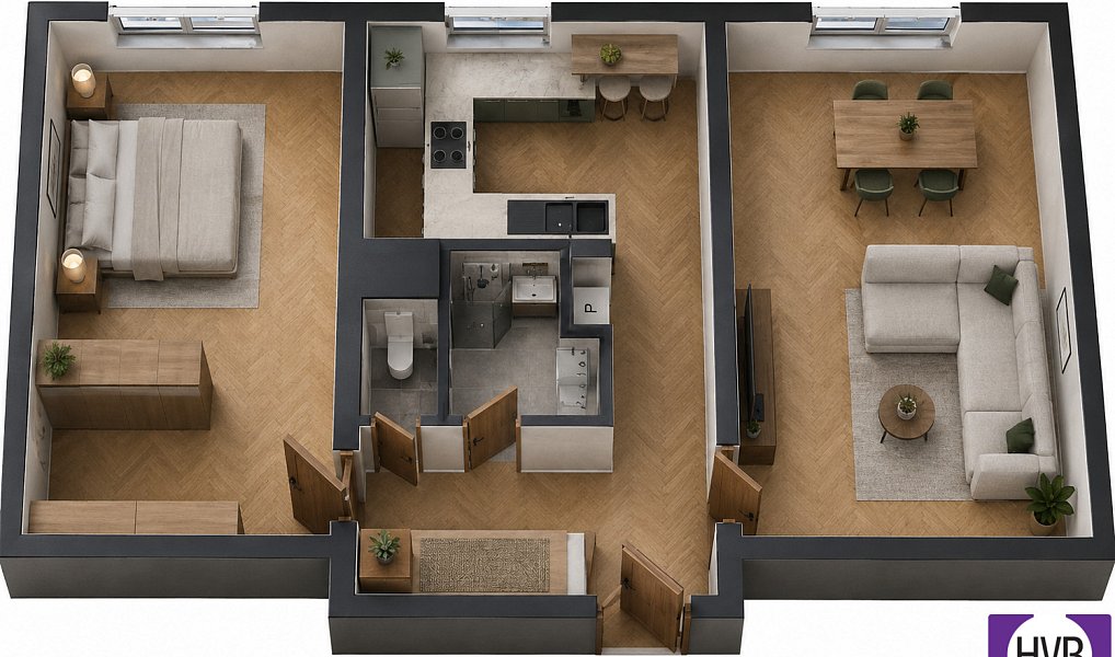 Prodej bytu 2+1 56 m², Praha – náhled fotky 3