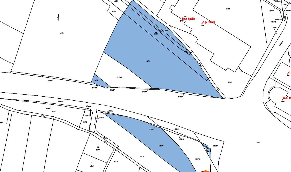 Prodej komerčního pozemku 4 124 m², Písek – náhled fotky 3