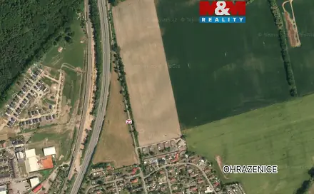 Prodej pole 7 747 m², Pardubice - Ohrazenice
