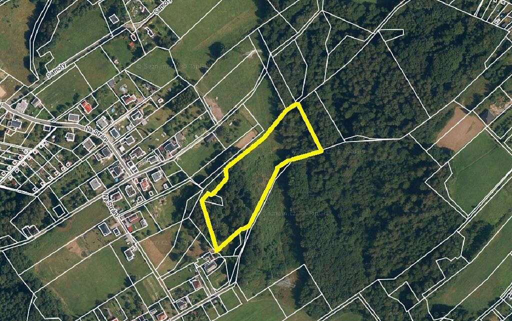 Prodej lesa 12 501 m²