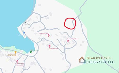 Prodej stavebního pozemku 1 036 m², Sali, Chorvatsko