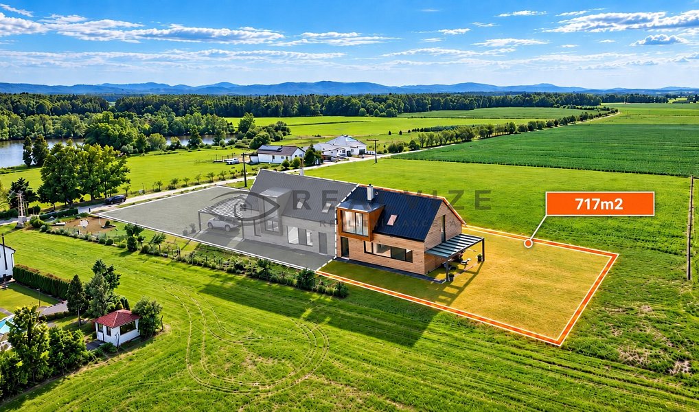 Prodej pozemku, 717 m², Zálužice - České Budějovice, Pištín