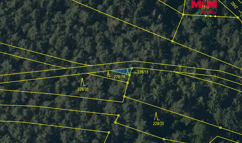 Prodej lesa 3 520 m², Břežany – náhled fotky 10