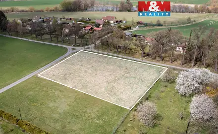 Prodej stavebního pozemku 2 692 m², Březnice - Bor, okres Příbram