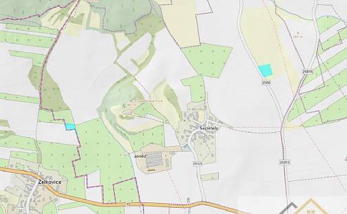Prodej pole 5 989 m², Třebívlice - Šepetely, okres Litoměřice