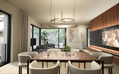 Prodej bytu 5+kk 204 m², Na Laurové, Praha 5 - Smíchov