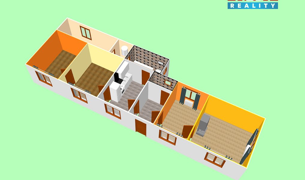 Prodej chaty/chalupy 95 m² s pozemkem 511 m², Rataje nad Sázavou – náhled fotky 6