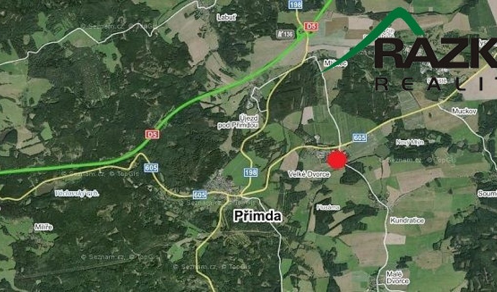 Prodej zemědělského objektu 5 633 m², Přimda – náhled fotky 3