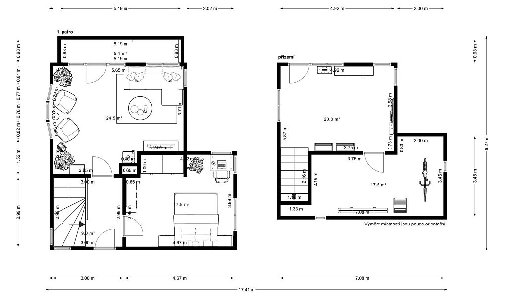 Prodej chaty/chalupy 84 m² s pozemkem 1 561 m², Kamýk nad Vltavou – náhled fotky 7