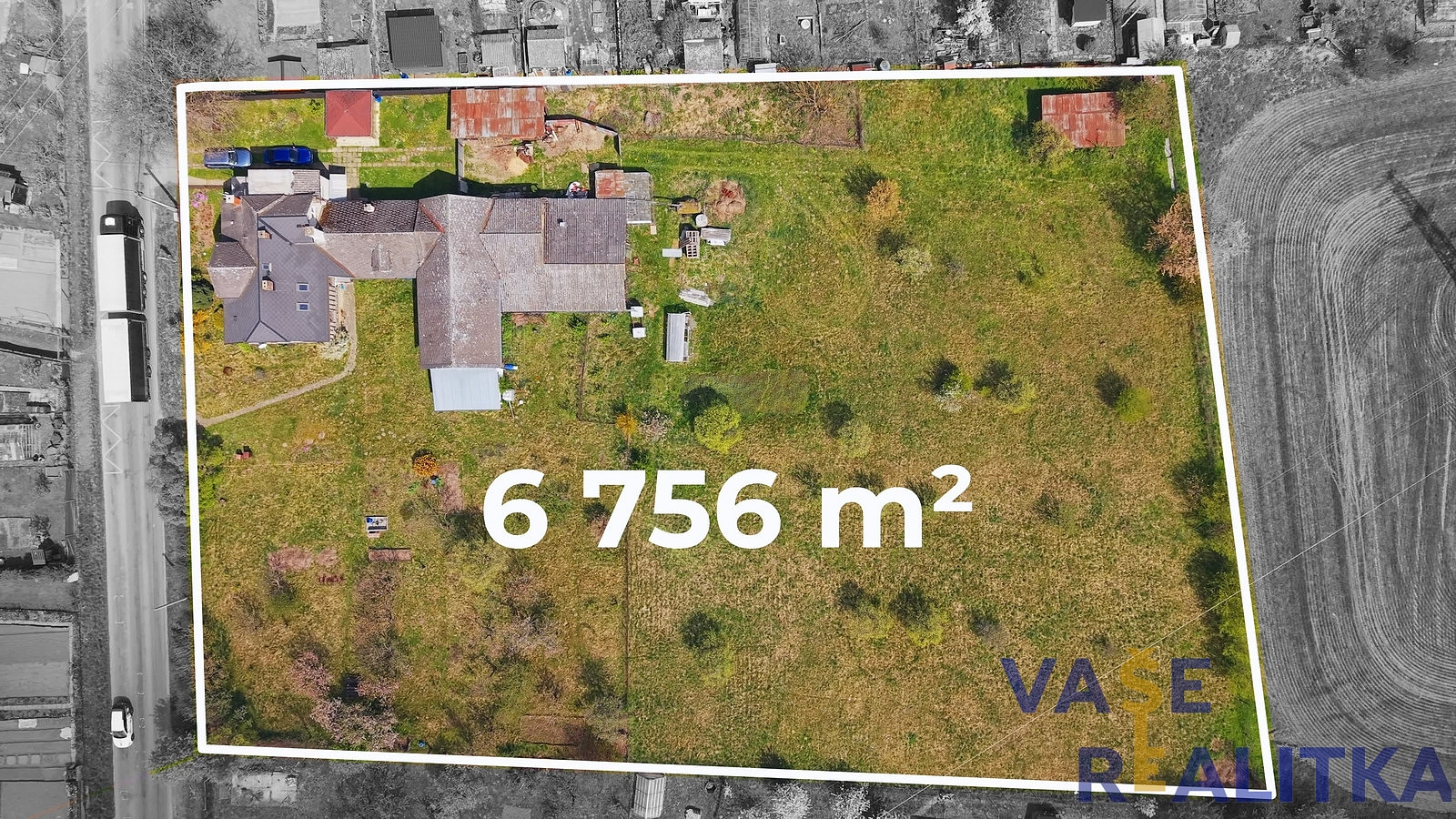 Prodej domu 150 m² s pozemkem 6 756 m² – pohled 3