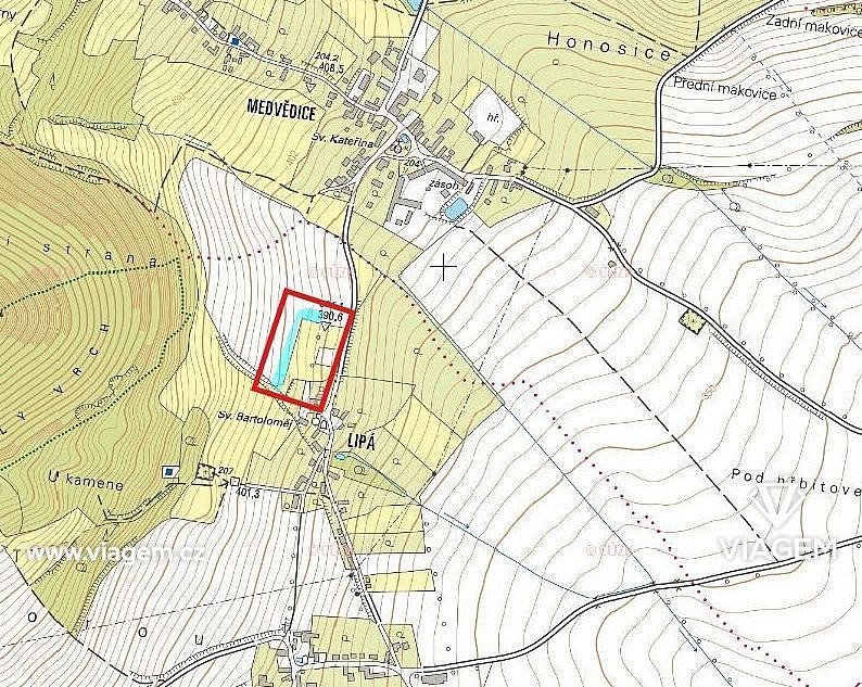 Prodej pole 1 072 m² – fotografie 3
