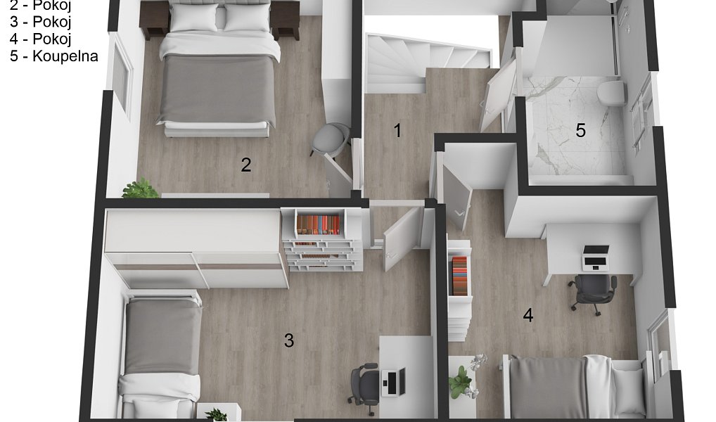 Prodej domu 102 m² s pozemkem 447 m², Zlončice – náhled fotky 55