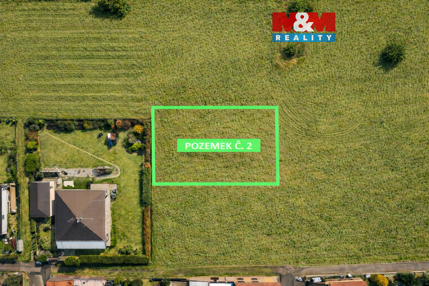 Prodej stavebního pozemku 941 m²