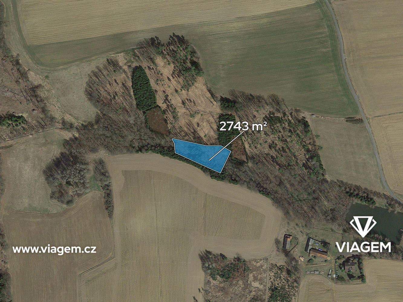 Prodej pole 457 m² – fotografie 2