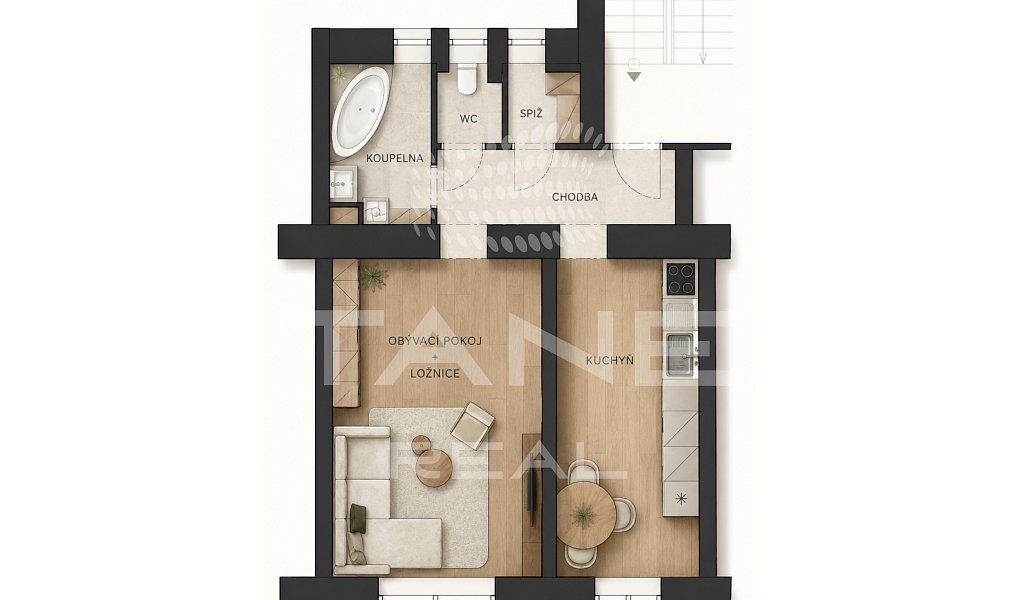 Prodej bytu 1+1 55 m², Brno – náhled fotky 8