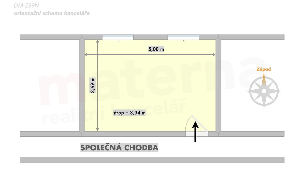 Pronájem kanceláře 18 m², Praha – náhled fotky 10
