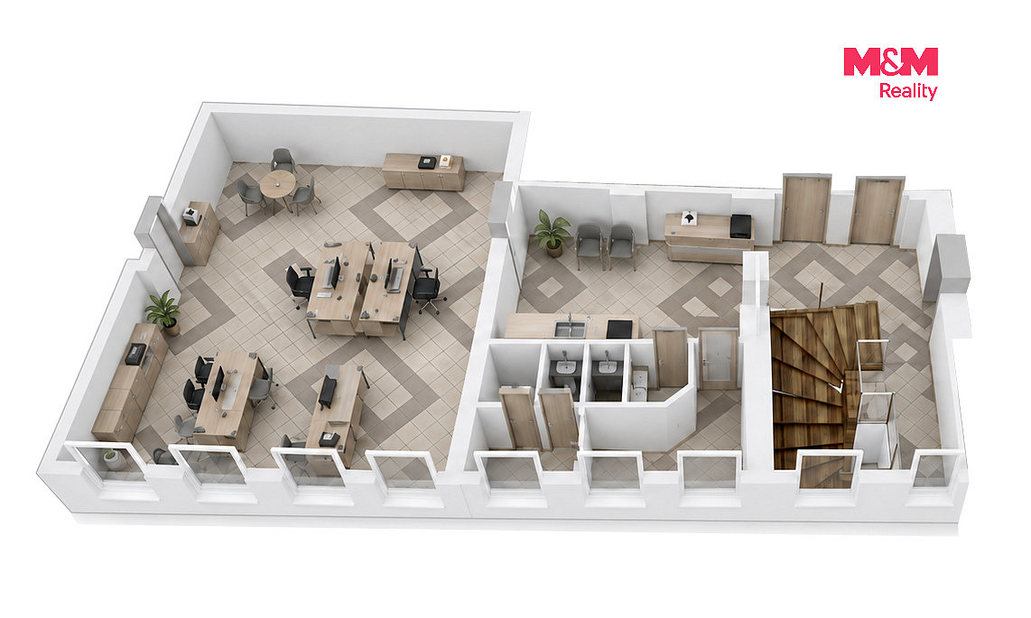 Pronájem kanceláře 79 m² – fotografie 2