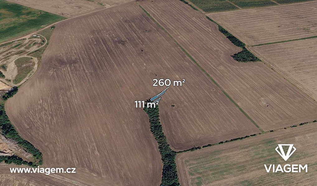 Prodej pole 371 m², Ratíškovice – fotka 1 z 5