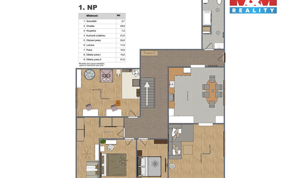 Prodej bytu 5+1 139 m², Chlumec nad Cidlinou – náhled fotky 13