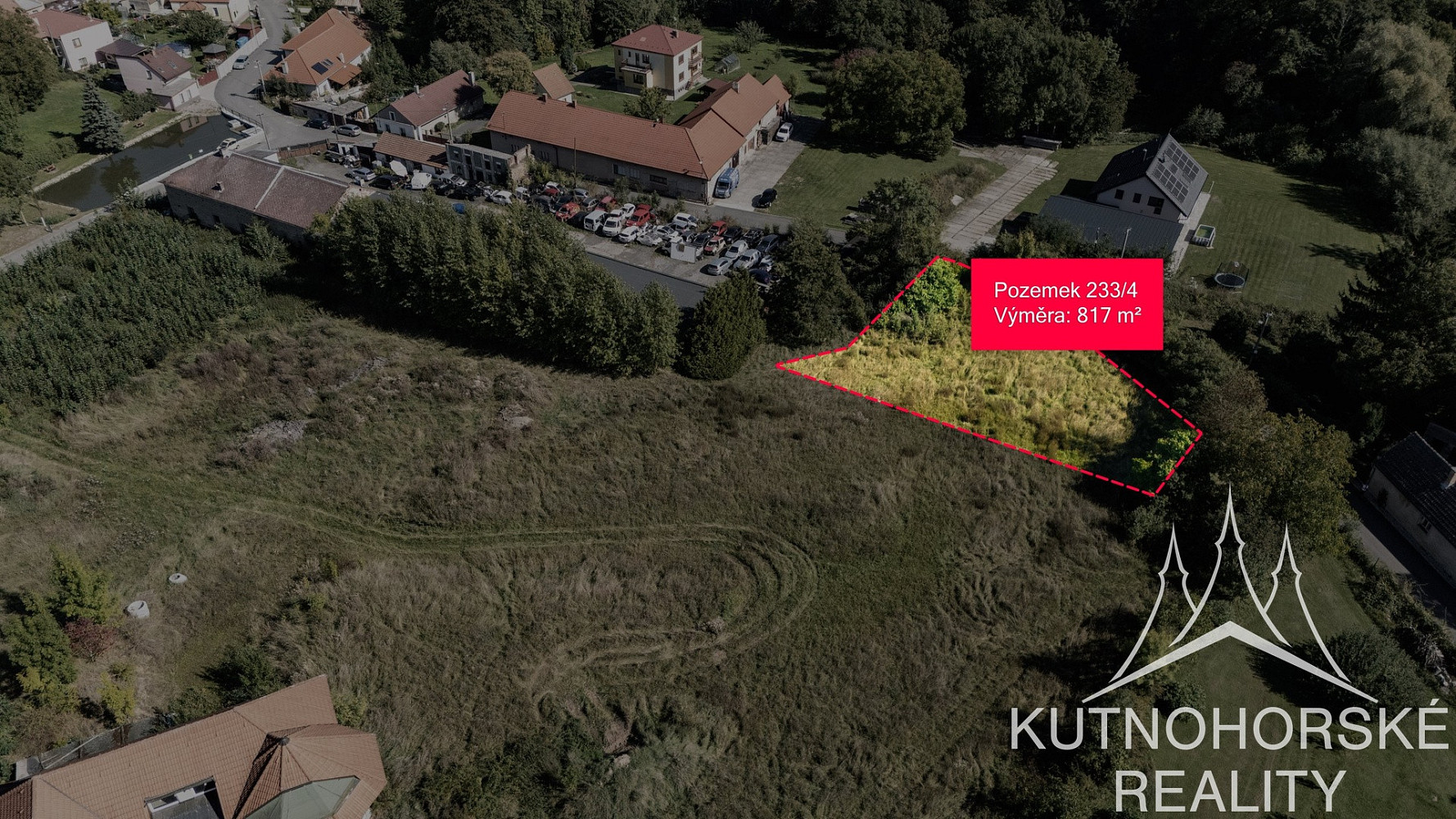 Prodej stavebního pozemku 817 m²