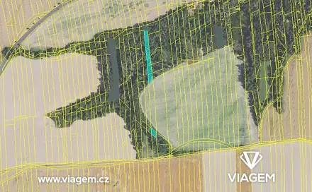 Prodej lesa 1 437 m², Chyňava, okres Beroun