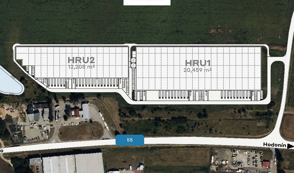 Pronájem výrobních prostor 12 208 m², Hrušky – náhled fotky 13
