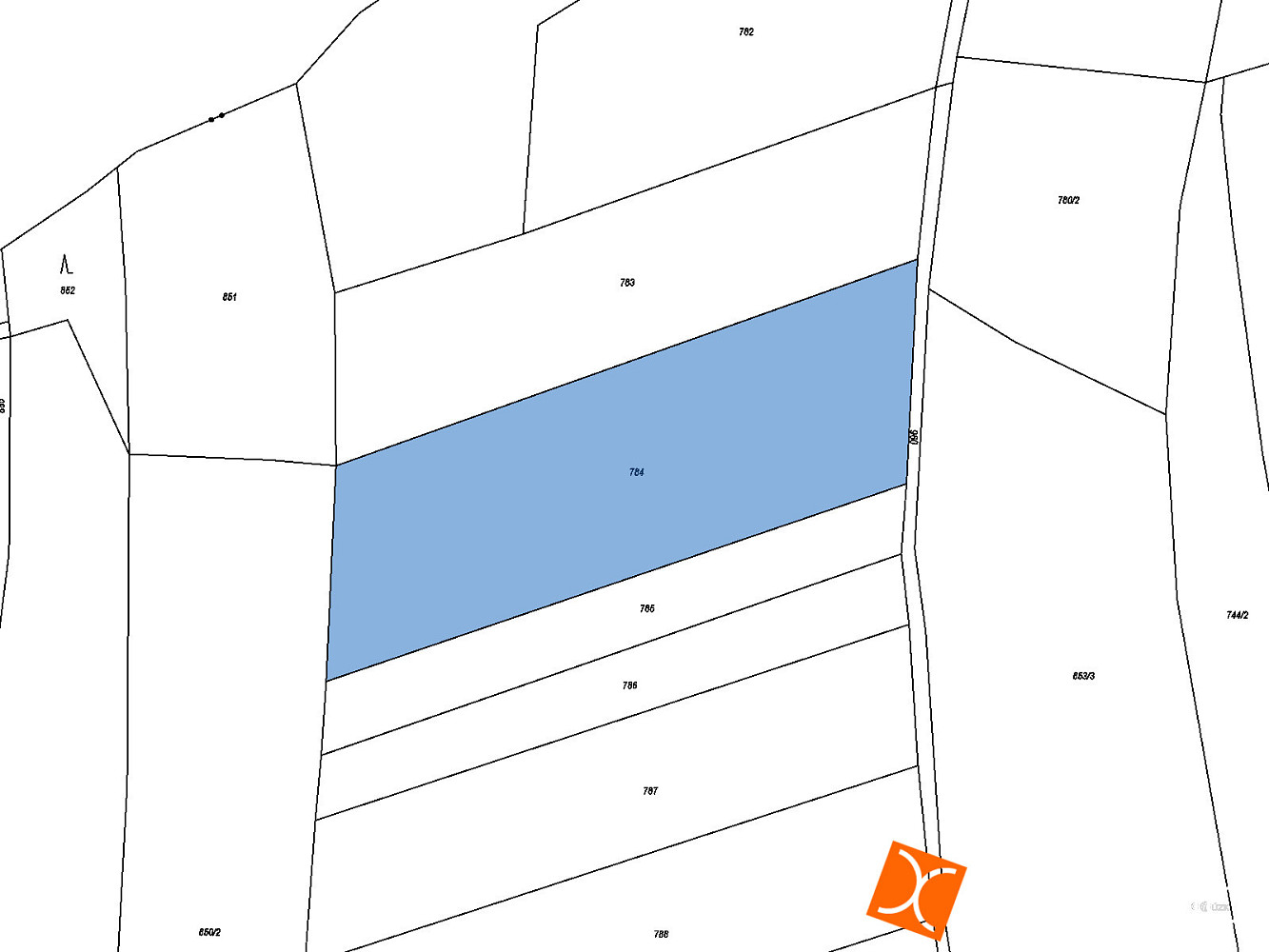 Prodej pozemku 1 562 m² – fotografie 2