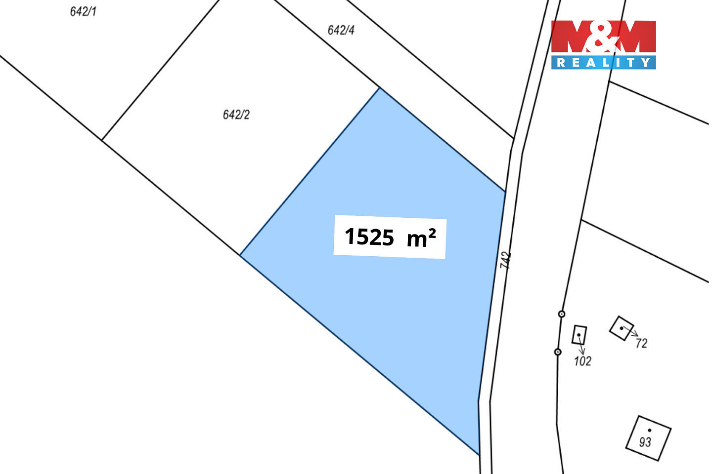 Prodej stavebního pozemku 1 525 m² — photo 3