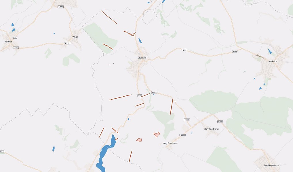 Prodej pole 194 311 m², Čejkovice – náhled fotky 2