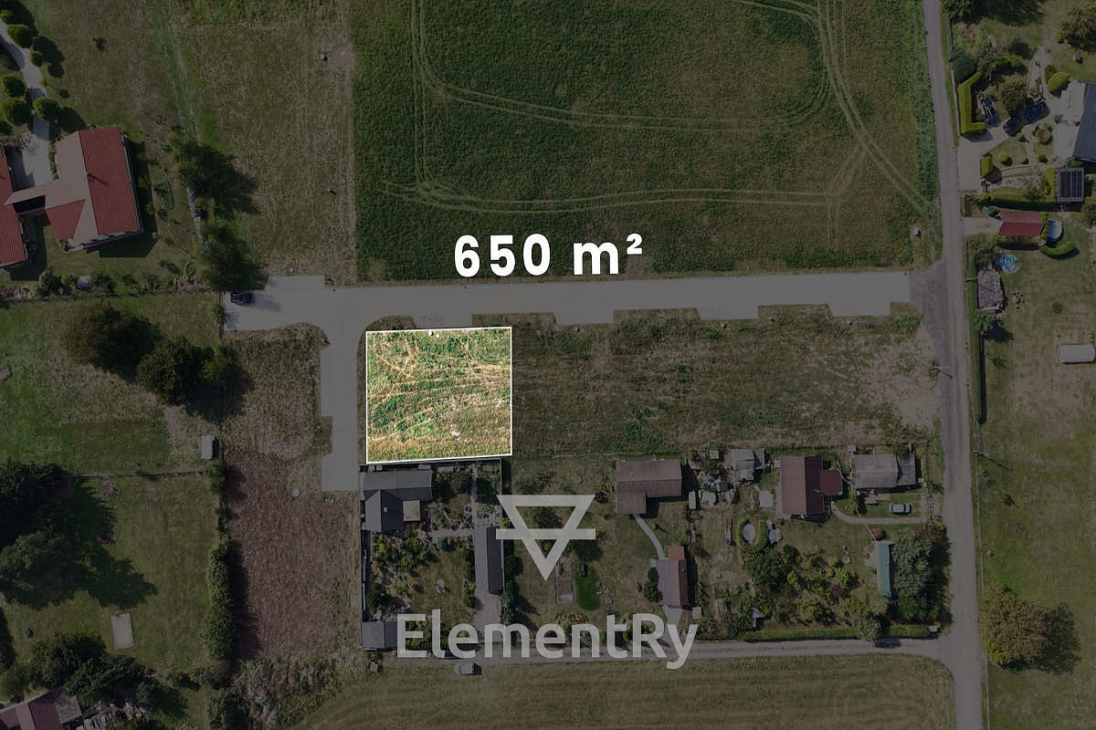 Prodej stavebního pozemku 650 m²