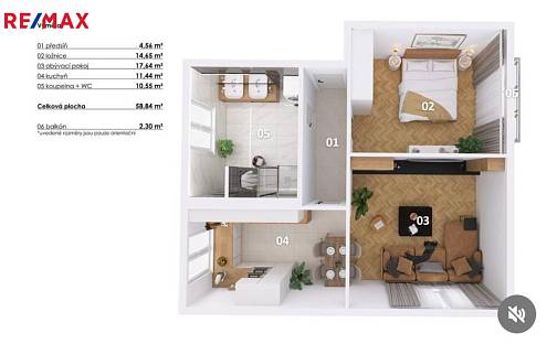 Prodej bytu 2+1 63 m², Otevřená, Kladno - Kročehlavy