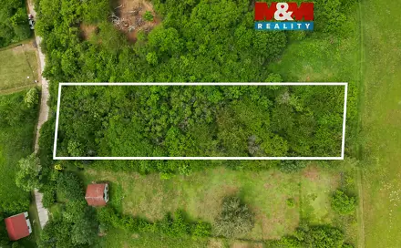 Prodej stavebního pozemku 2 033 m², Krušovice, okres Rakovník