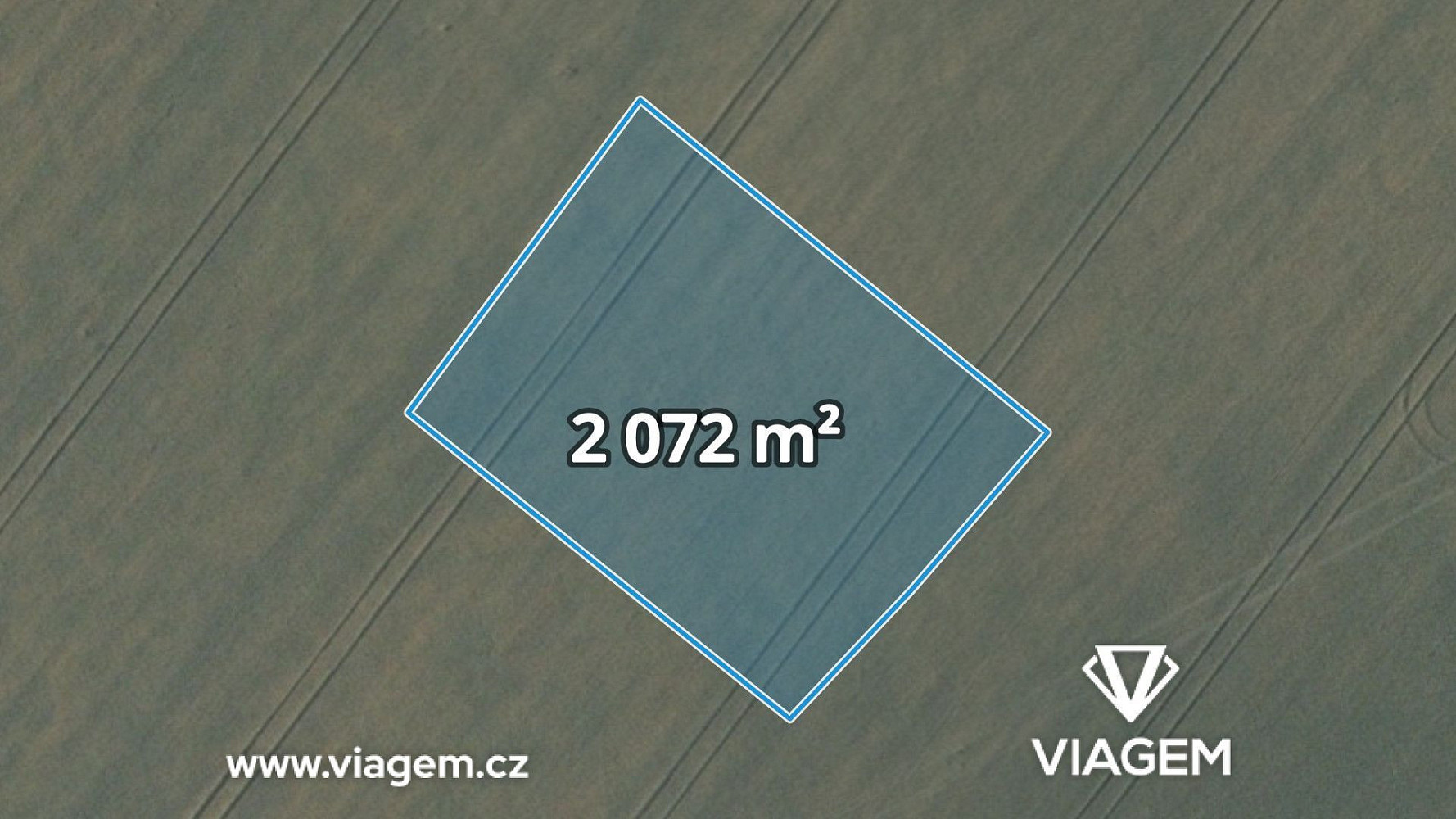 Prodej pole 2 072 m²