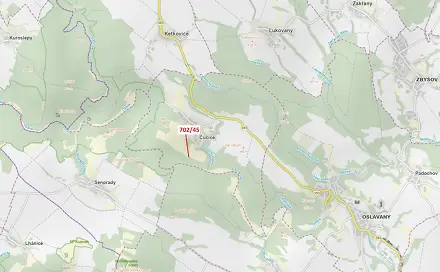 Dražba lesa 103 m², Čučice
