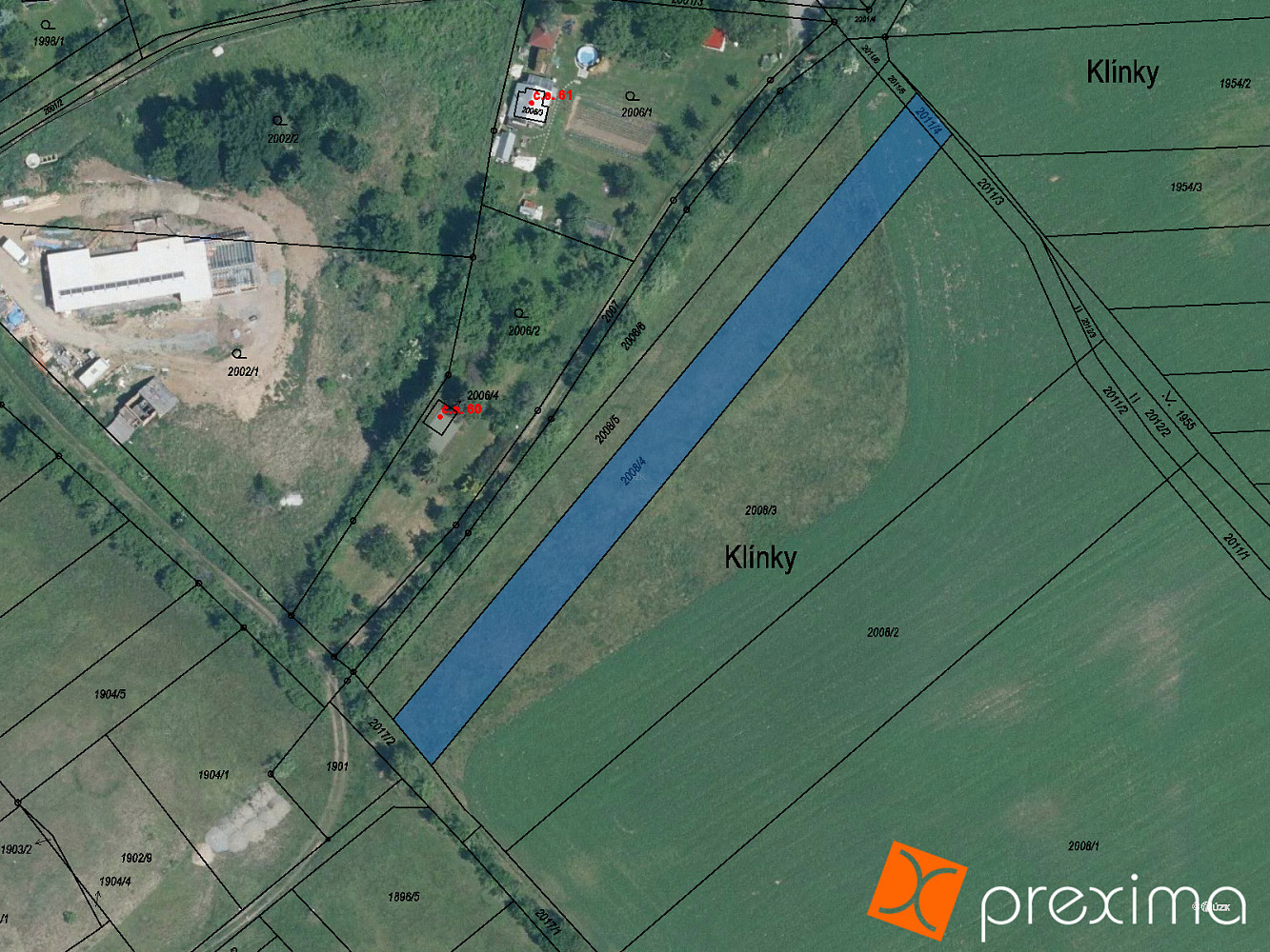 Prodej pole 435 m²