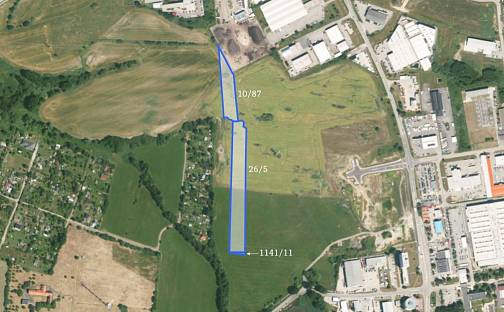 Prodej stavebního pozemku 7 469 m², České Budějovice - České Budějovice 3