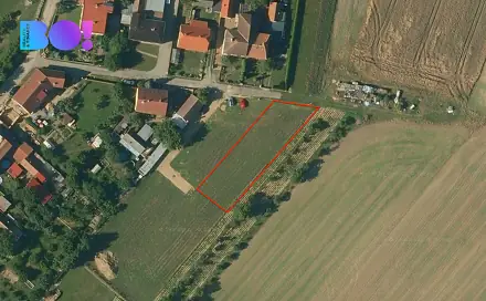 Prodej stavebního pozemku 881 m², Láz, okres Třebíč