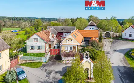 Prodej domu 80 m² s pozemkem 764 m², Bečice, okres Tábor