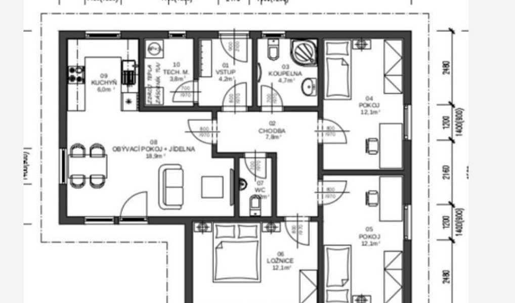 Prodej domu 84 m² s pozemkem 938 m², Březno – náhled fotky 16