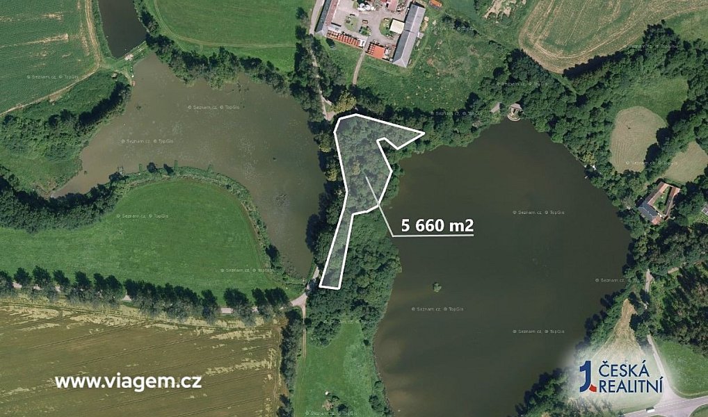 Prodej zahrady 5 660 m², Obrataň – náhled fotky 2