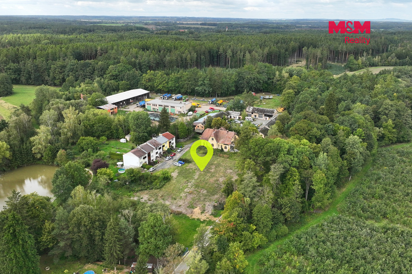 Prodej stavebního pozemku 3 180 m² – fotografie 4