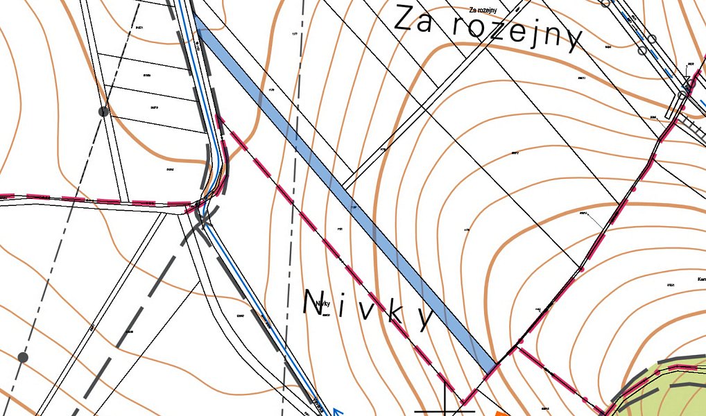 Prodej pole 979 m², Veverské Knínice – náhled fotky 3