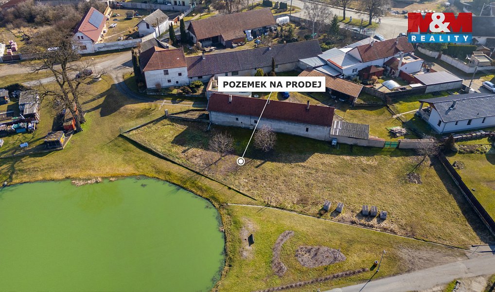 Prodej stavebního pozemku 889 m², Býkev – náhled fotky 5